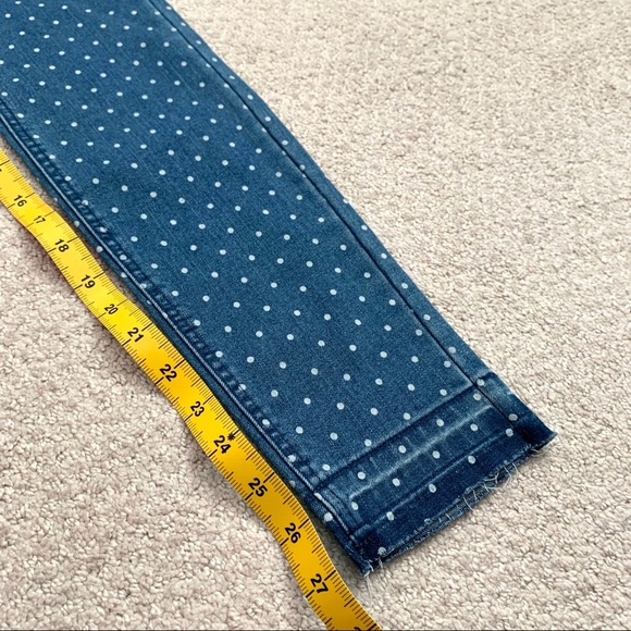 NWT Design Lab Polka Dot Skinny Jeans - Picture 4 of 5